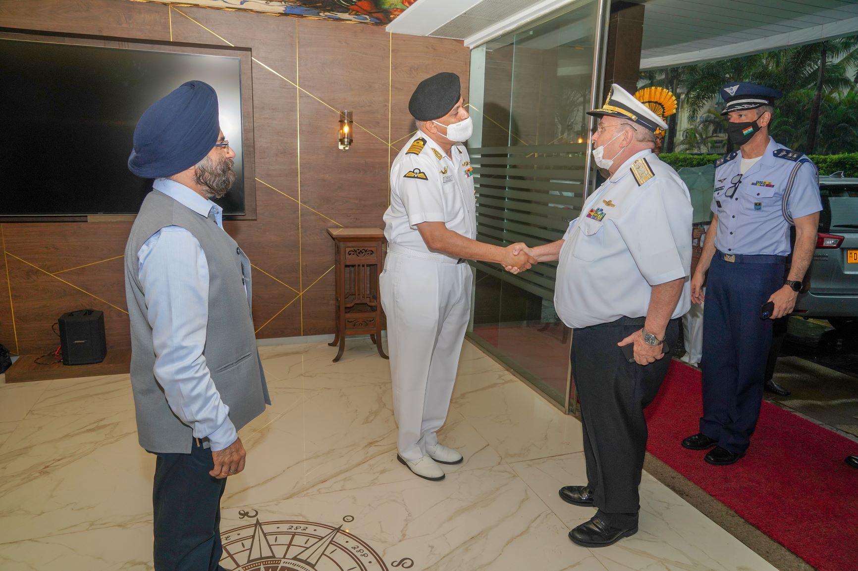 Visit Of VADM Liberal Enio Zanelatto Director Of Industrial Production/Engineering Brazil - 12th July 2022123